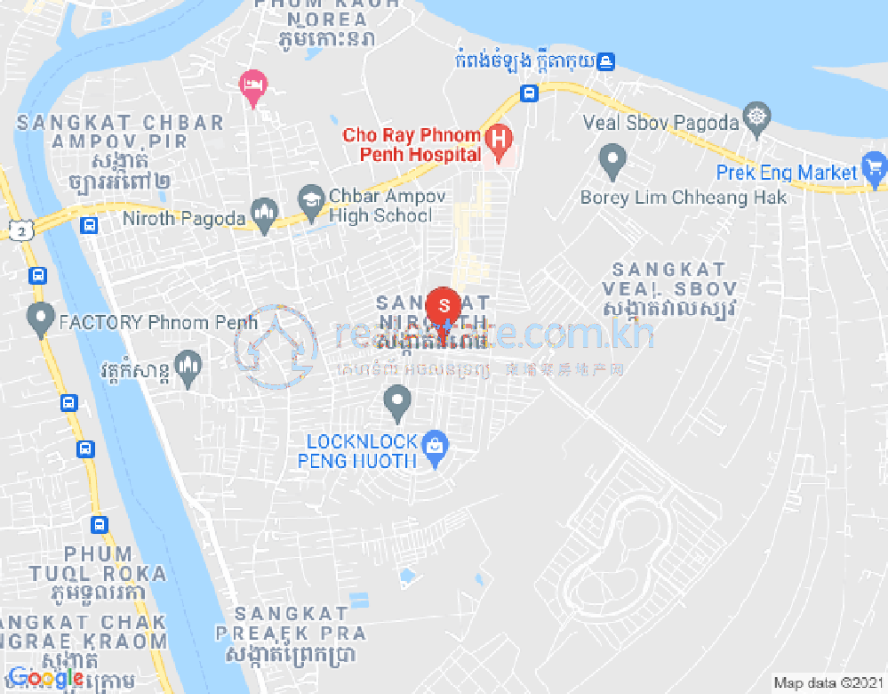 แผนที่ นิรุต, จบาร์อำเปา, พนมเปญ