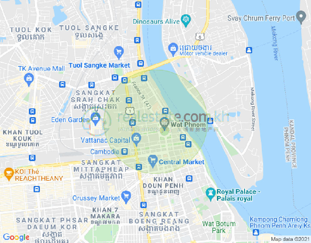 ផែនទី 108, វត្តភ្នំ, ដូនពេញ, ភ្នំពេញ