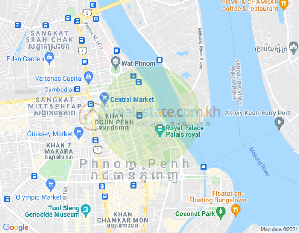 ផែនទី 51, ផ្សារកណ្តាល១, ដូនពេញ, ភ្នំពេញ