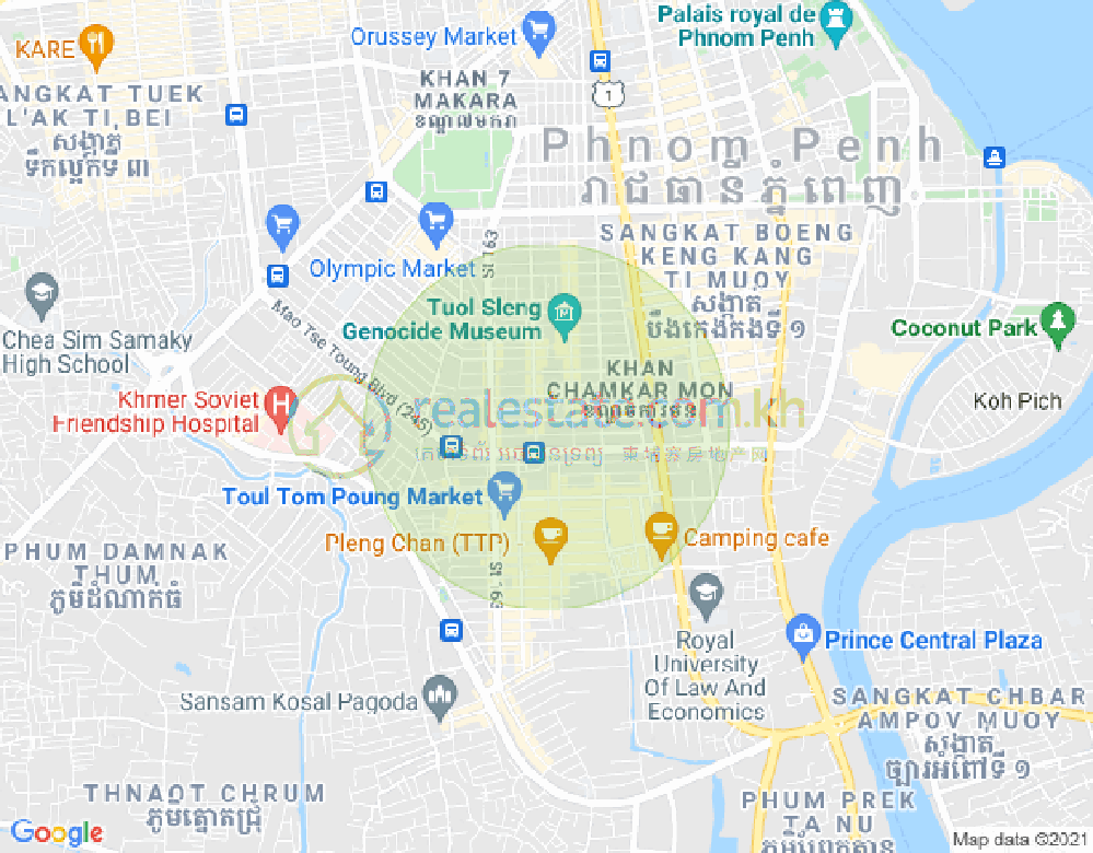 Mapa: 175, BKK 3, Boeng Keng Kang, Phnom Penh