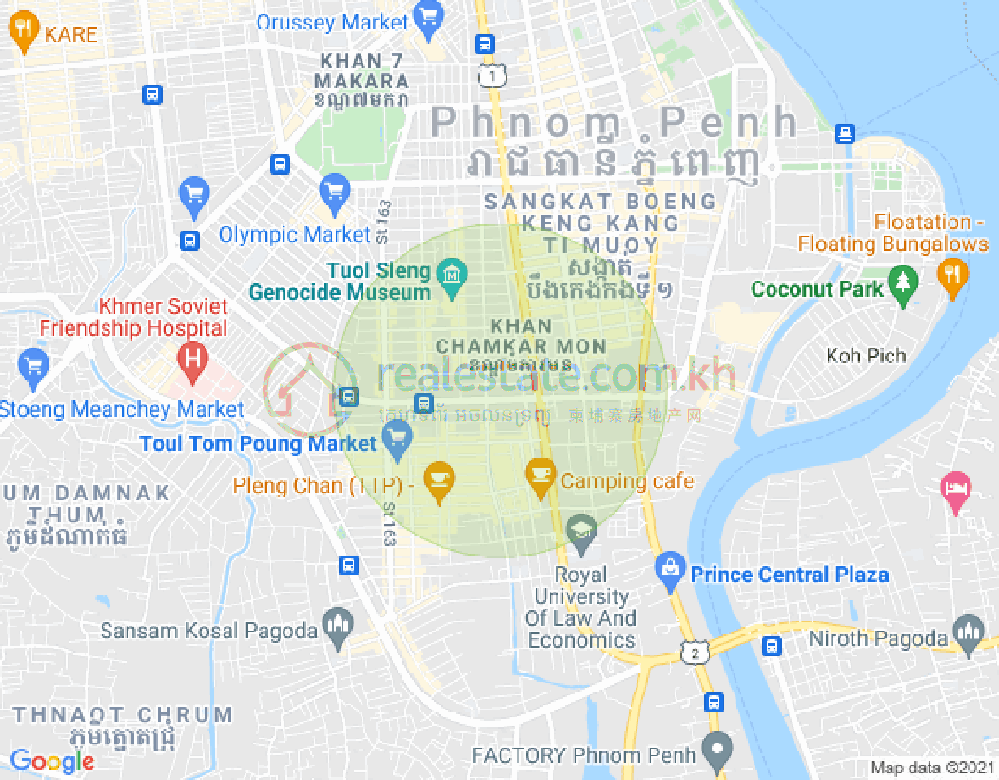 Карта БКК 3, Бынг Кенг Канг, Пномпень
