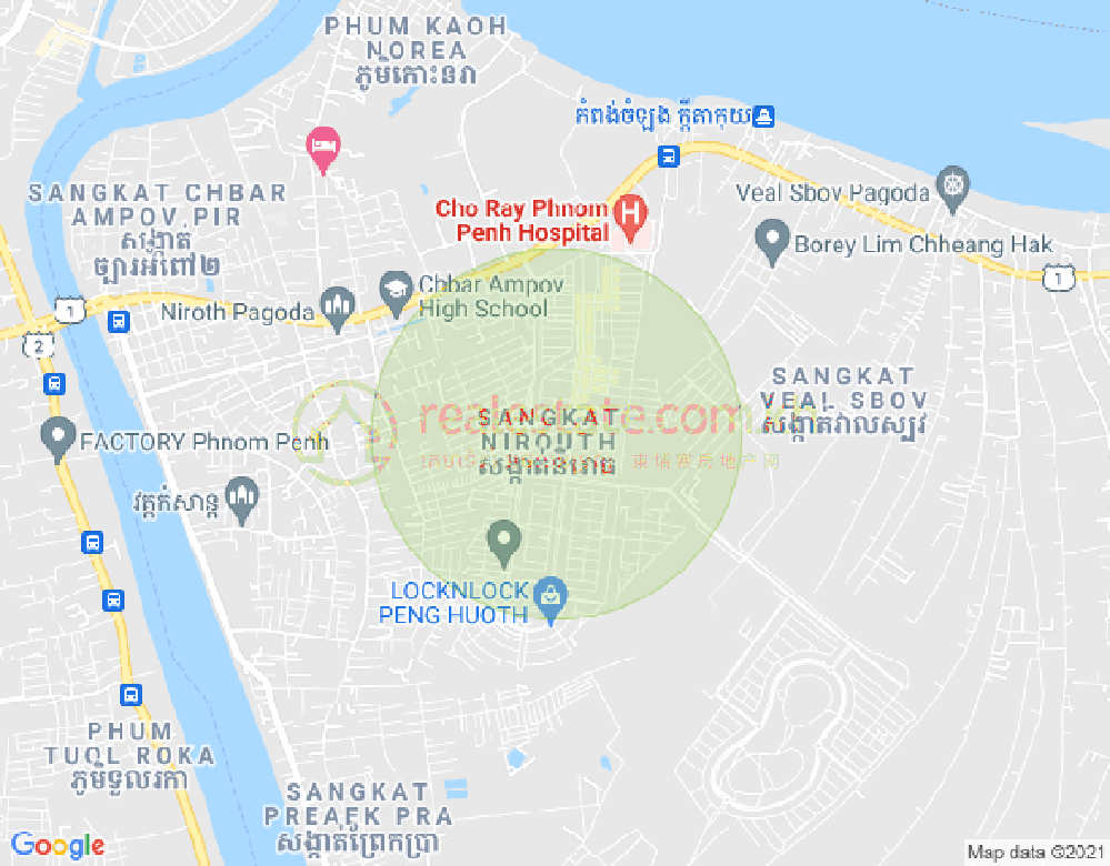 ផែនទី និរោធ, ច្បារអំពៅ, ភ្នំពេញ