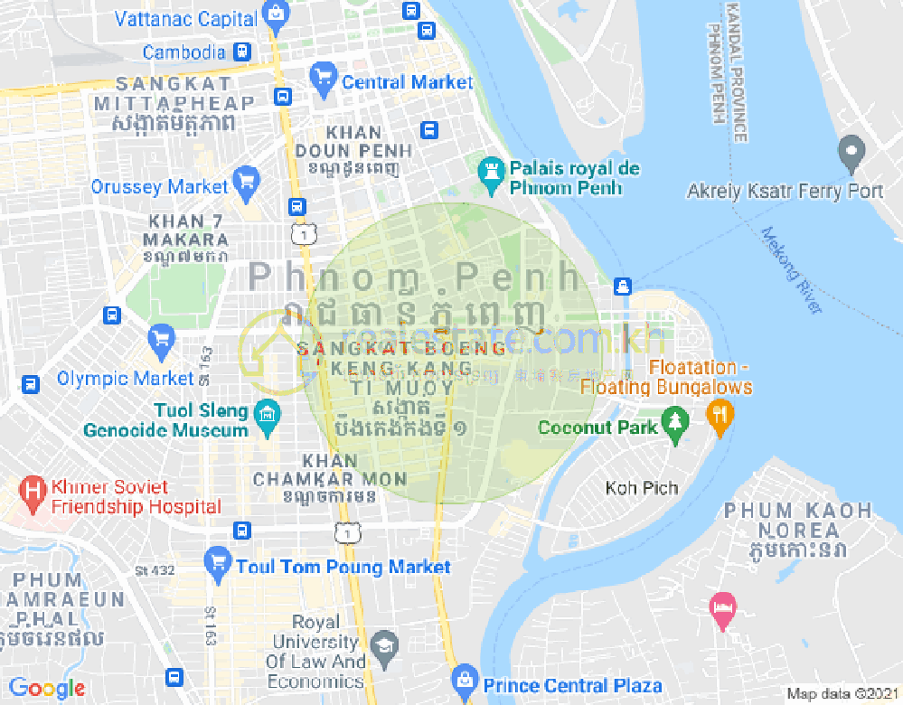 Карта БКК 1, Бынг Кенг Канг, Пномпень