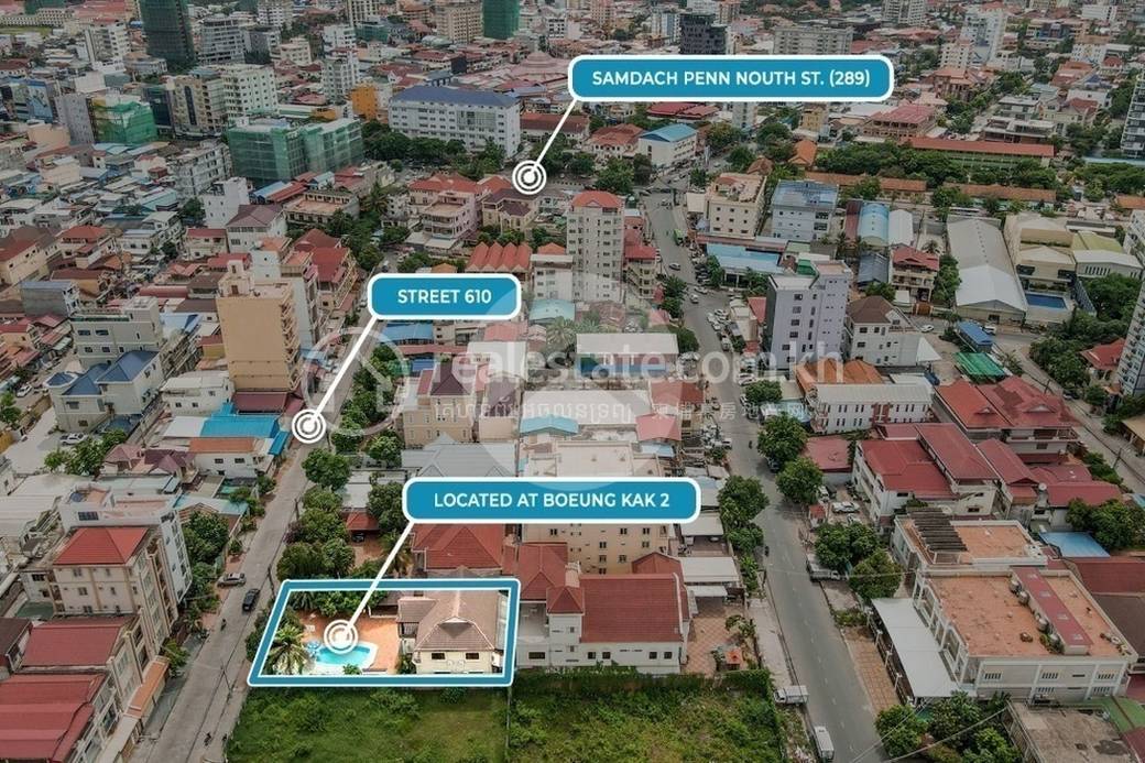 300 sqm Living Size Villa For Sale in Toul Kork