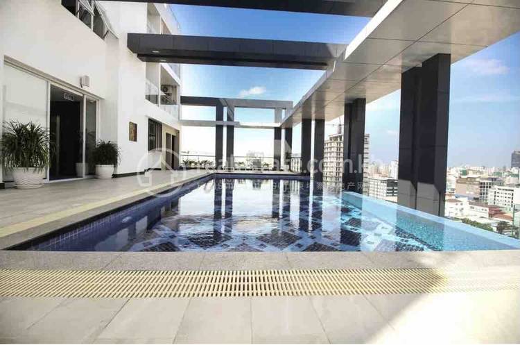 Flat For Rent in Tonle Bassac, Chamkarmon, Phnom Penh