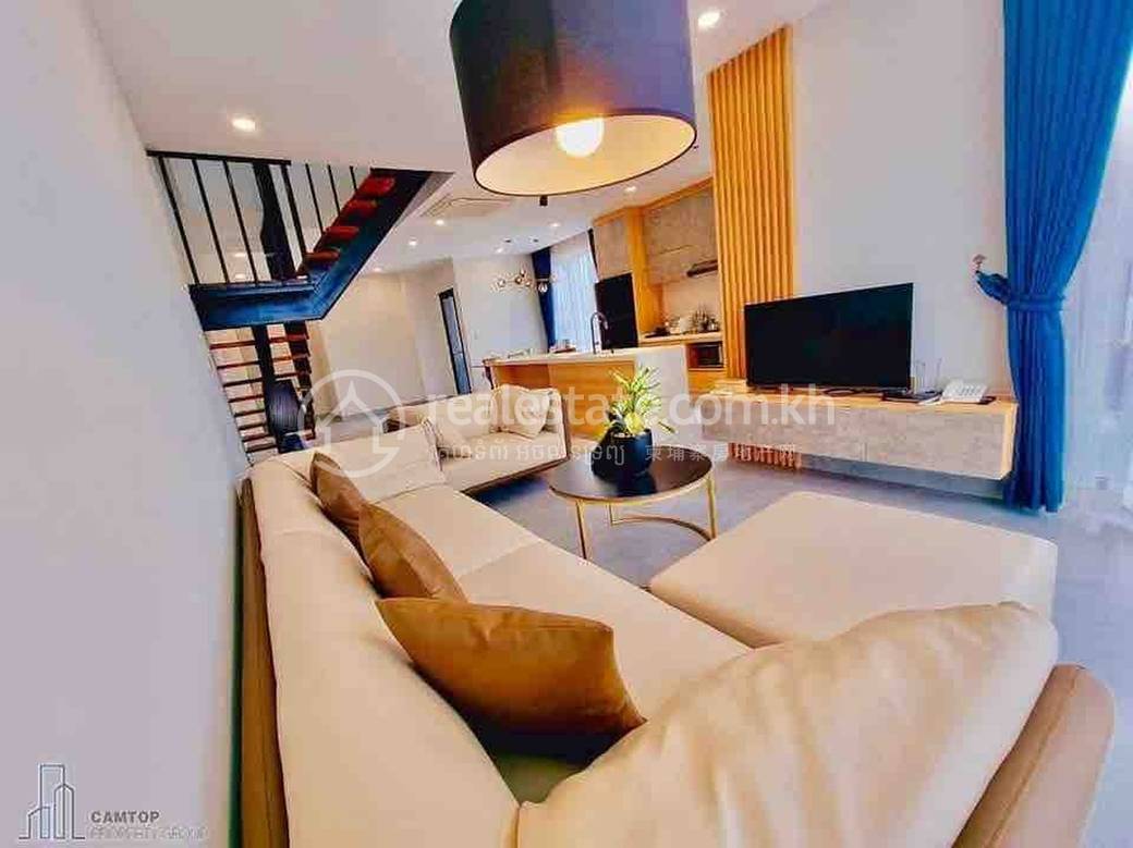 120 sqm Living Size Apartmán se službami K pronájmu in Toul Kork