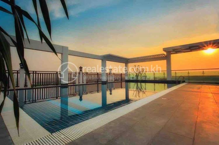 Flat For Rent in Tonle Bassac, Chamkarmon, Phnom Penh