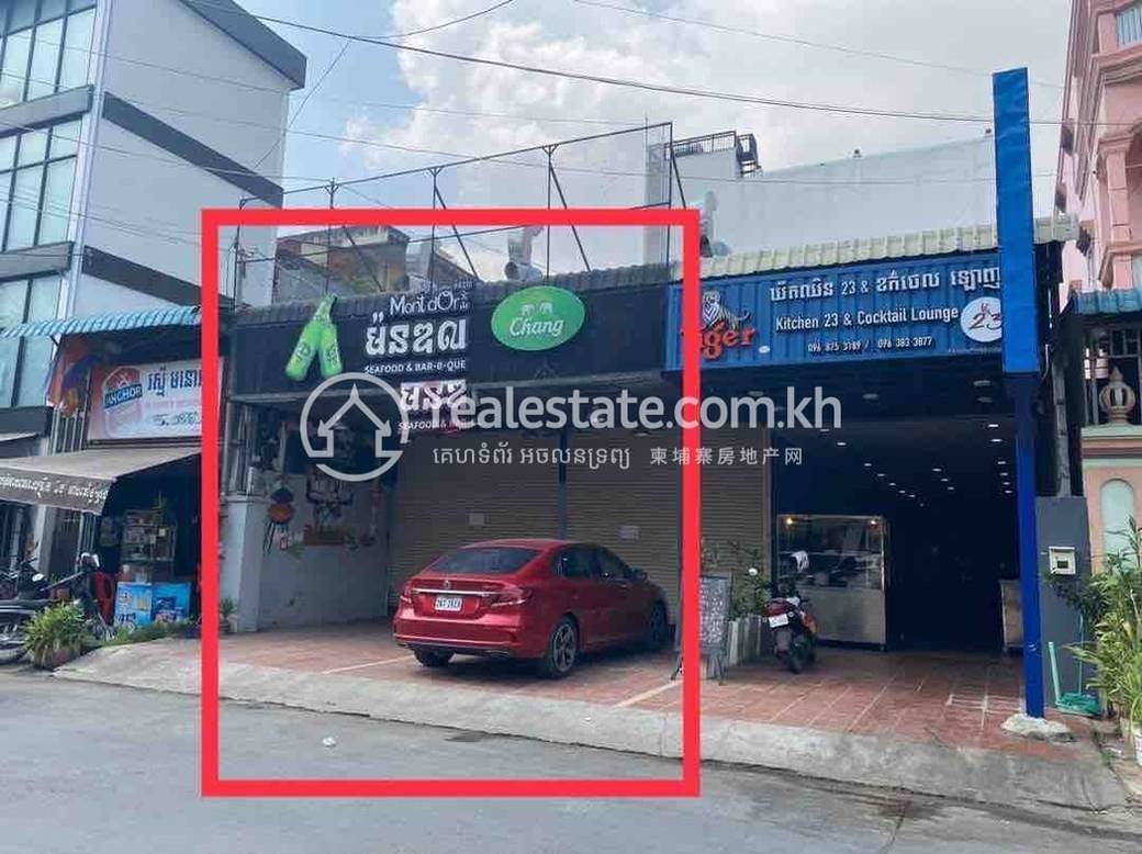 224 sqm Living Size Shophouse K pronájmu in Chamkarmon