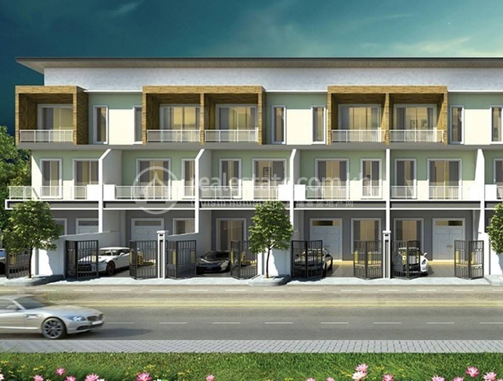 Link House For Sale in Chroy Changvar, Phnom Penh