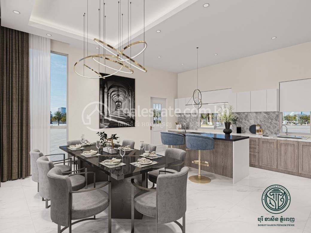 Borey Kasen Phnom Penh | Vila Na prodej with 2 Parking Space