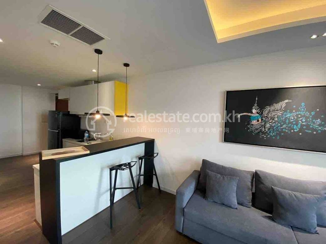 2 Bedrooms Апартаменты с Обслуживанием Для Аренды for $1,100