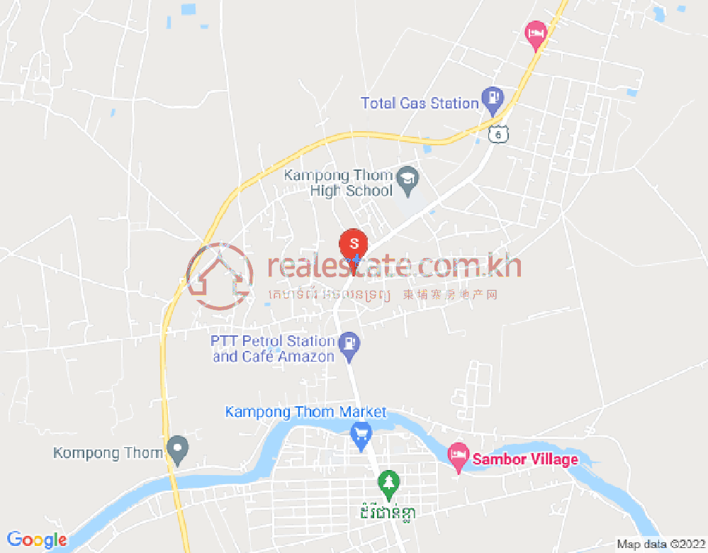 แผนที่ อาจาเลียก, สตึงแสน, กำปงธม
