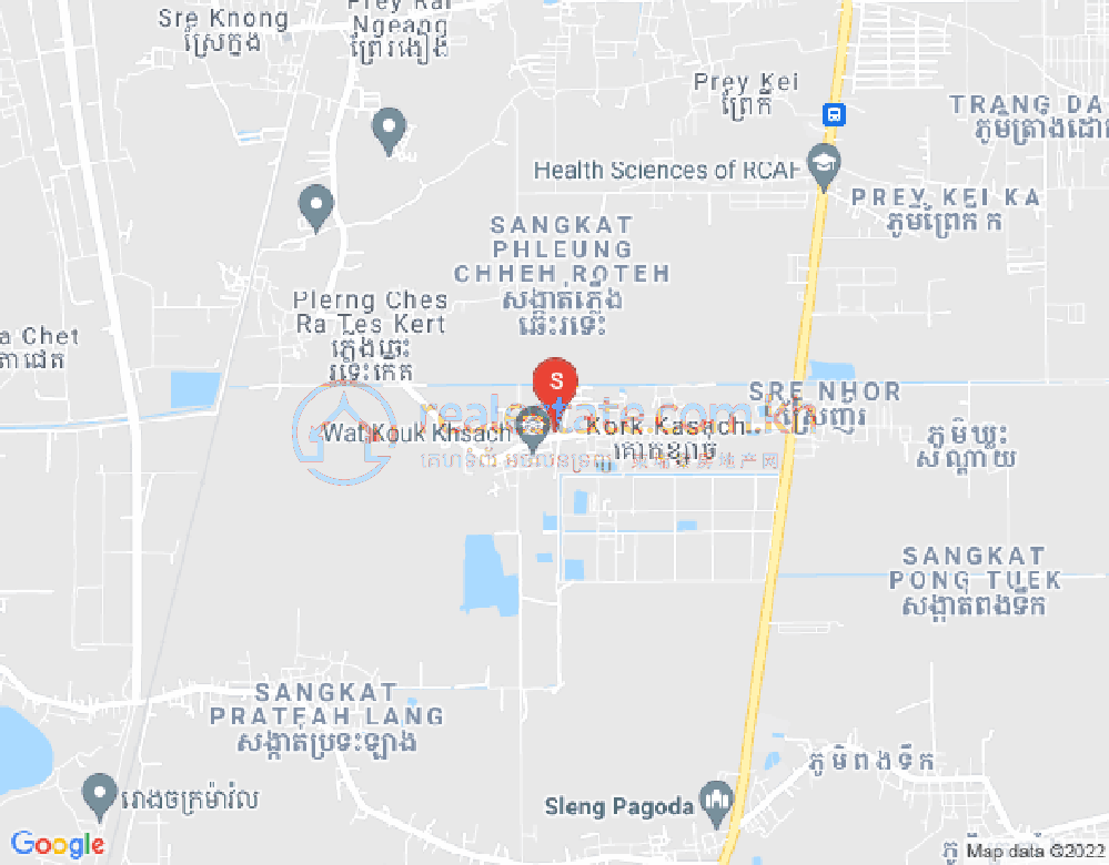 Map of Phleung Chheh Roteh, Kamboul, Phnom Penh