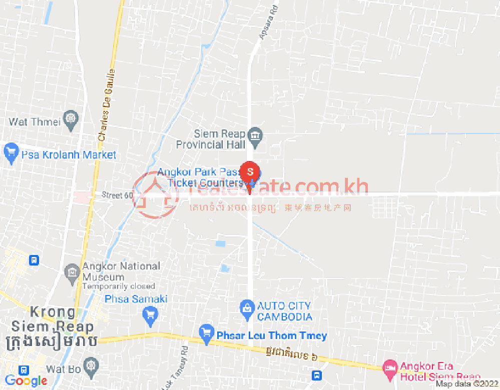 แผนที่ สลากราม, เสียมเรียบ