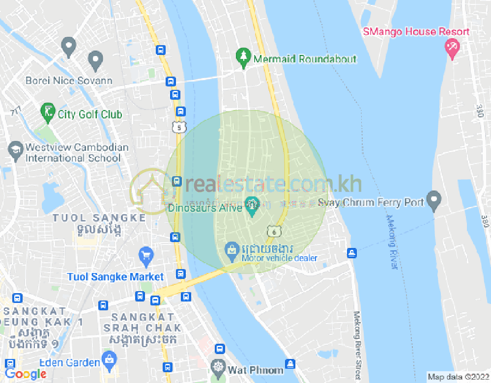 แผนที่ จเรยจังวา, พนมเปญ