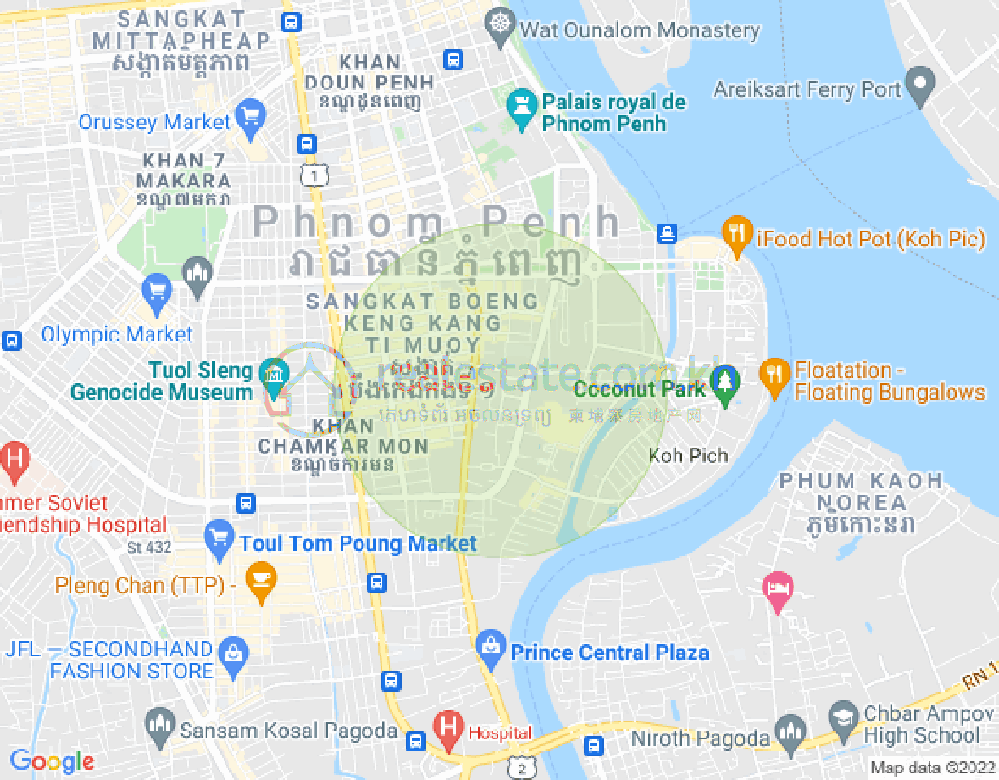 ផែនទី 352, បឹងកេងកង១, បឹងកេងកង, ភ្នំពេញ