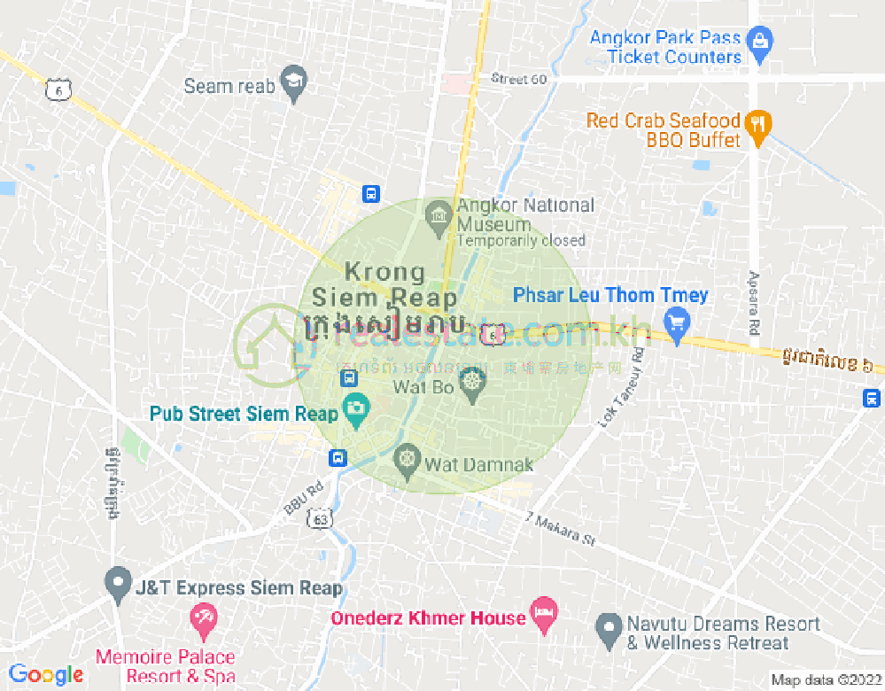 ផែនទី ស្វាយដង្គំ, សៀមរាប