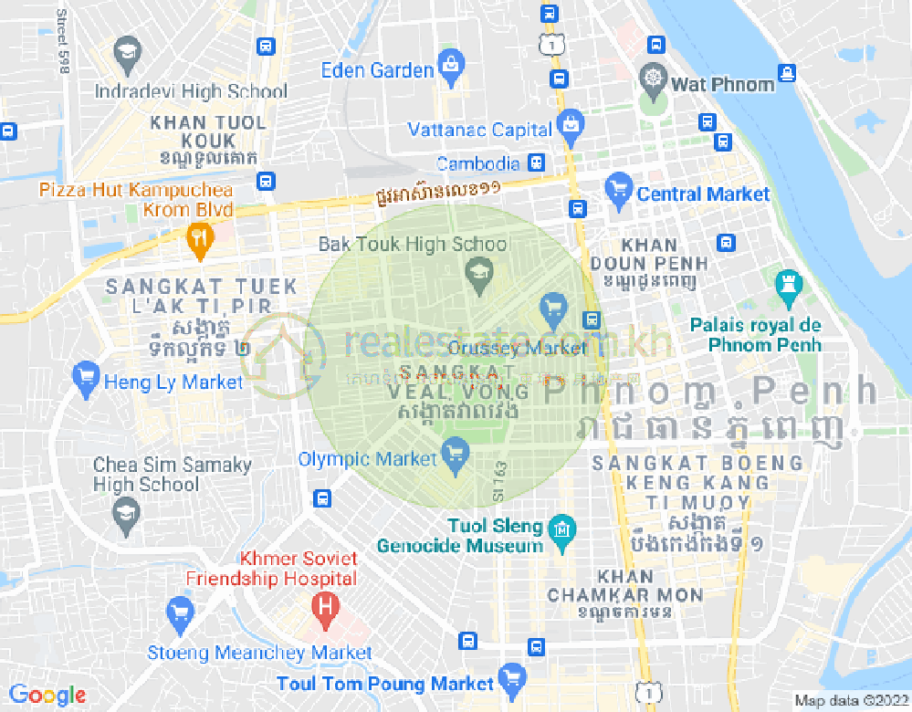 แผนที่ เวียลวง, เจ็ดมกรา, พนมเปญ
