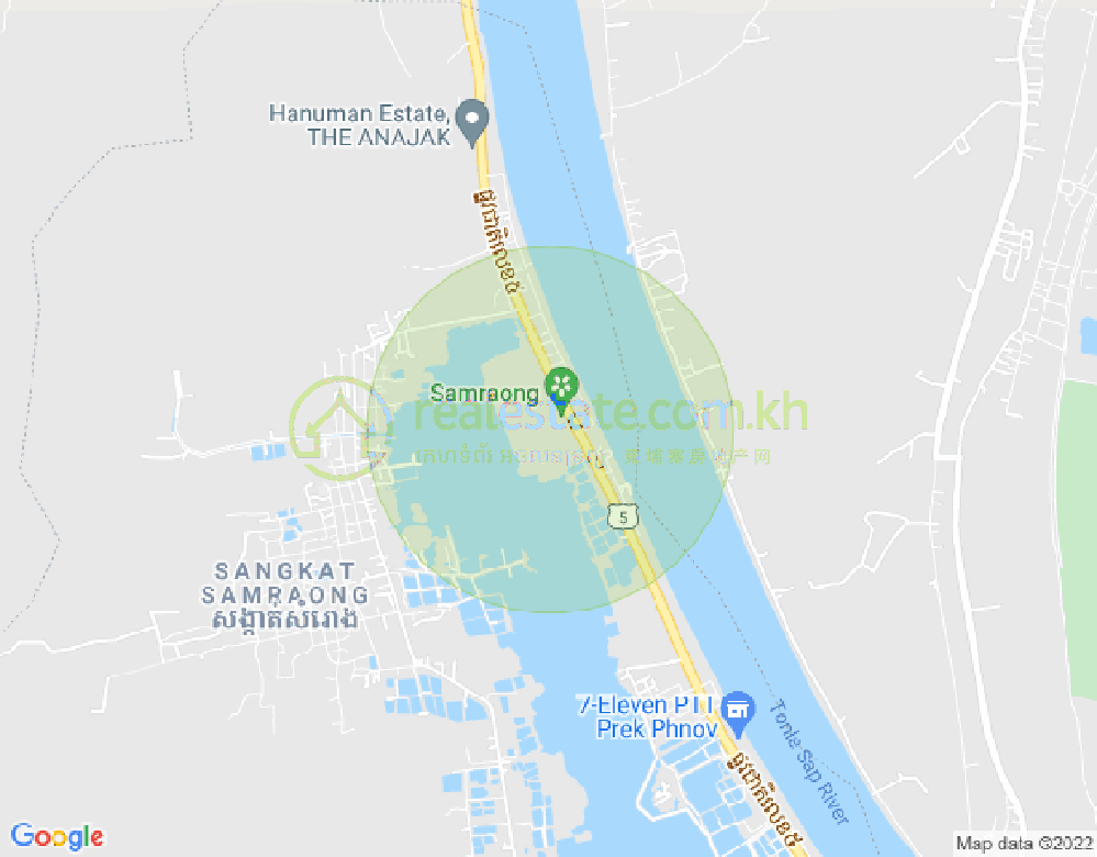 Mapa: Samraong Village