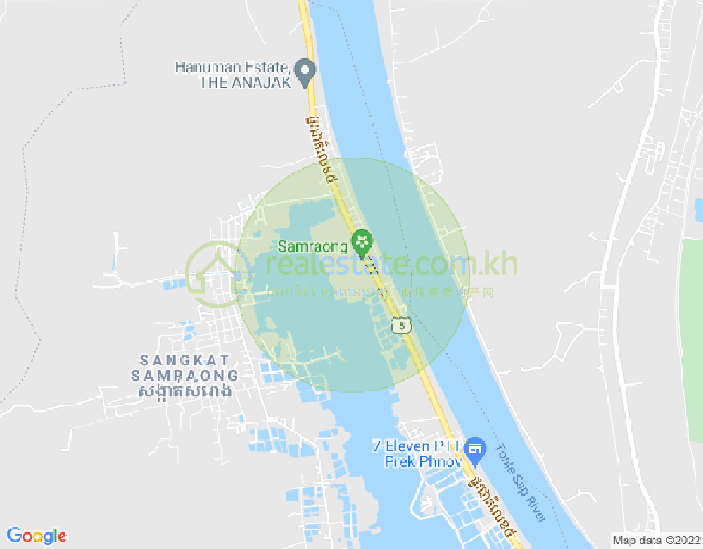 Mapa: Samraong Village