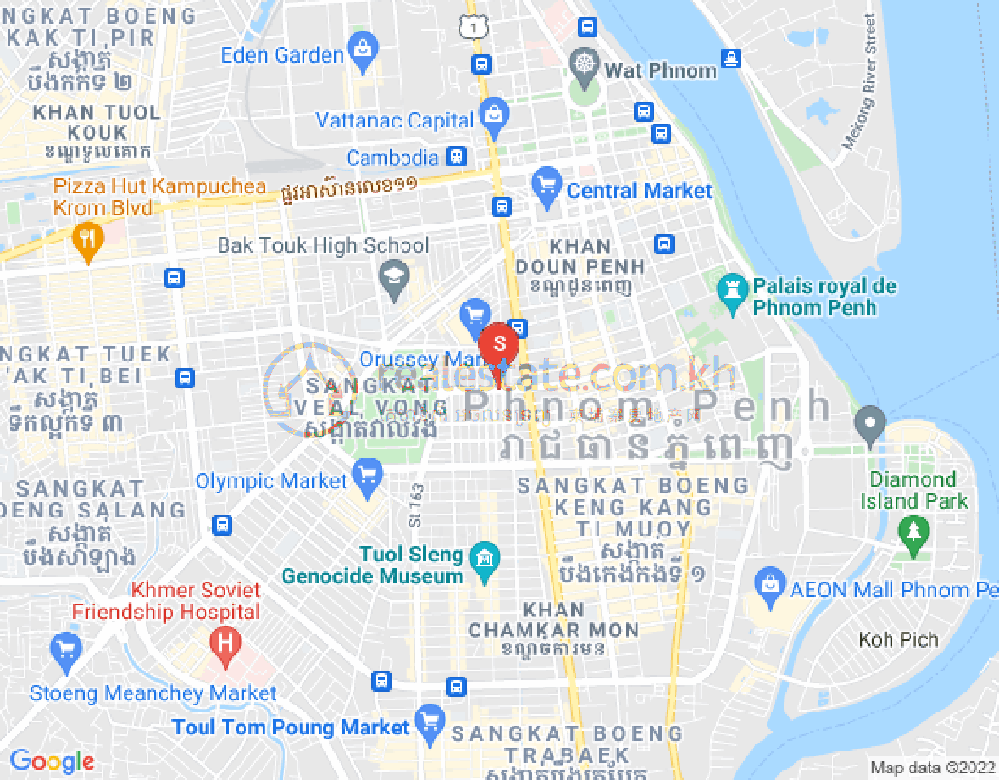 แผนที่ Boeung Prolit, เจ็ดมกรา, พนมเปญ