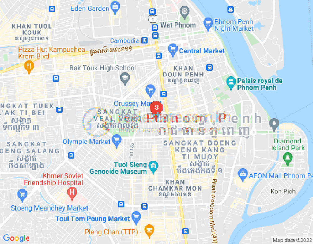 Map of Boeung Prolit, 7 Makara, Phnom Penh