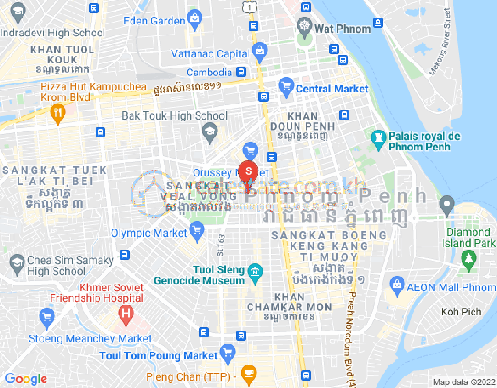 Boeung Prolit分区, 马卡拉区, 金边地图
