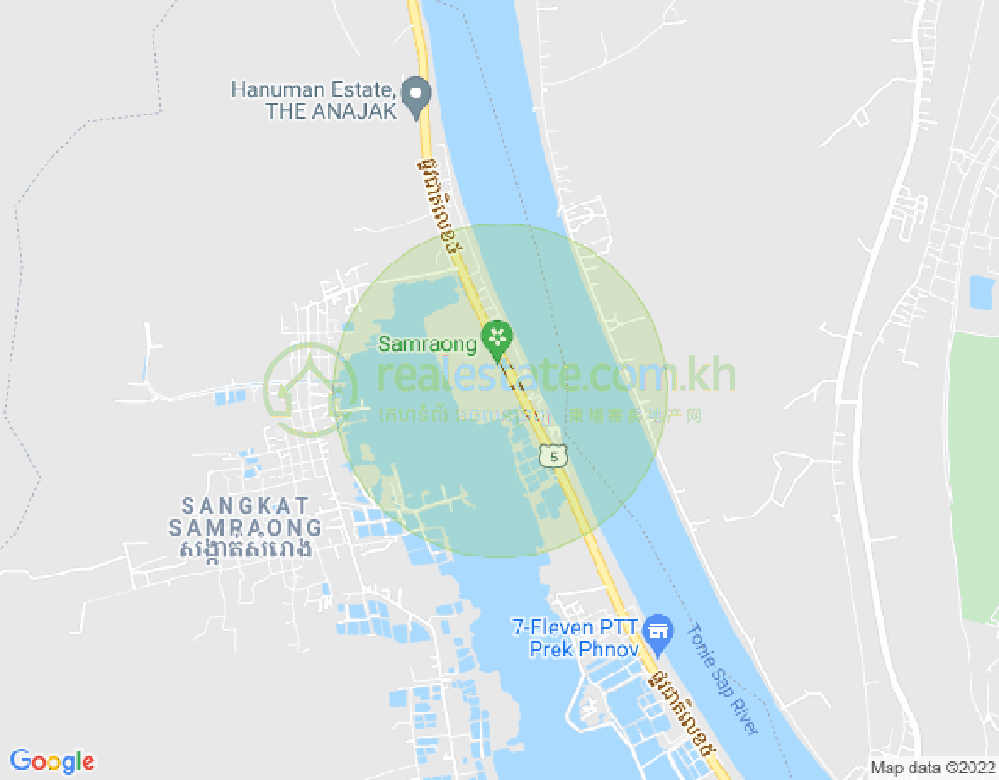 Mapa: Samraong Village