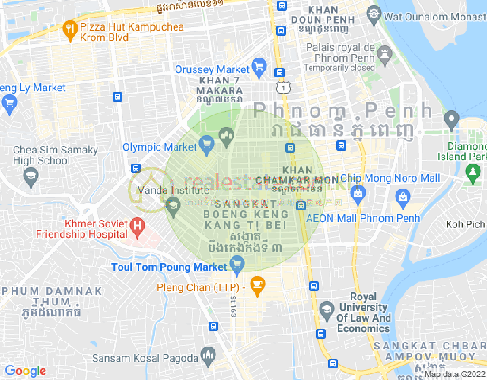 Карта БКК 2, Бынг Кенг Канг, Пномпень