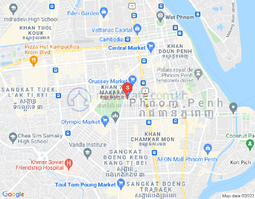Boeung Prolit分区, 马卡拉区, 金边地图