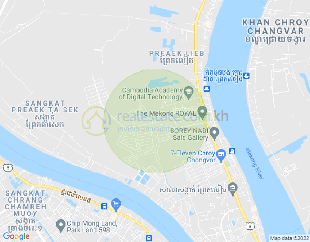 Map of Orkidē Villa | The Botanic City