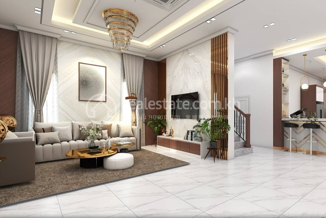 Borey HN | The Garden Villa | 别墅出售，位于, Preaek Kampues村, 丹考, 金边