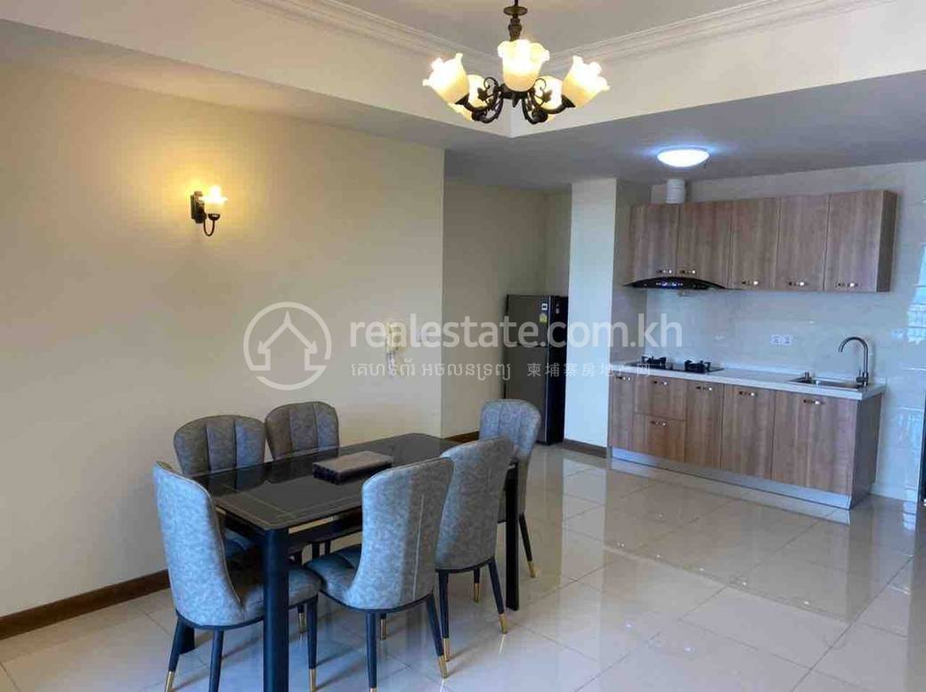Condo Na wynajem o powierzchni mieszkalnej 62 m² w Chroy Changvar