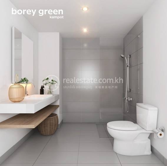 Borey Green | Krang Ampil อพาร์ทเม้นท์ สำหรับขาย ใน Krang Ampil