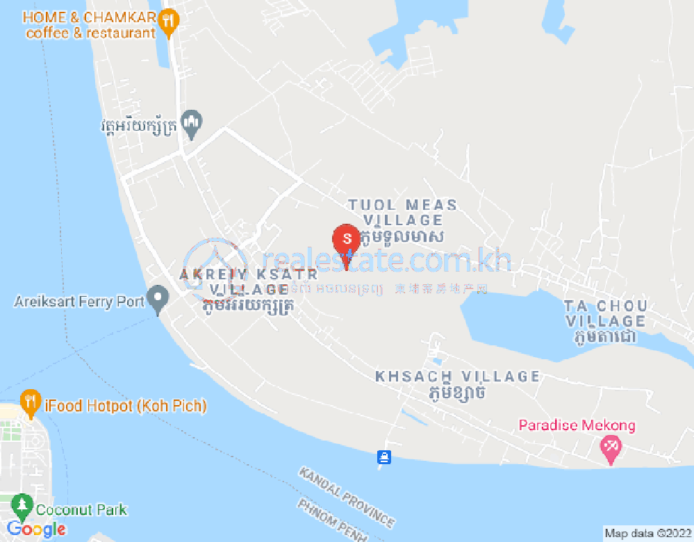 Карта Piseth City