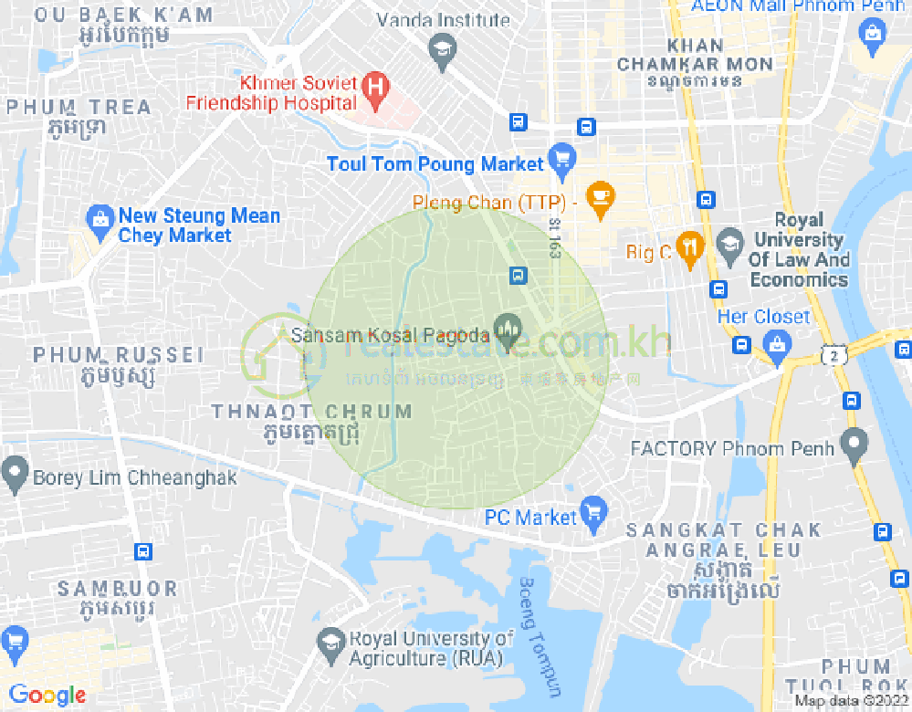 Mapa: 32, Boeung Tumpun 1, Meanchey, Phnom Penh