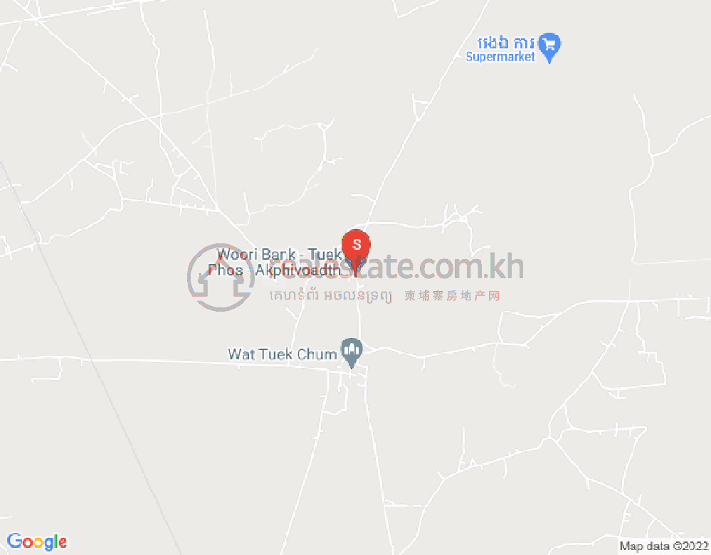 Mapa: Akphivoadth, Tuek Phos, Kampong Chhnang