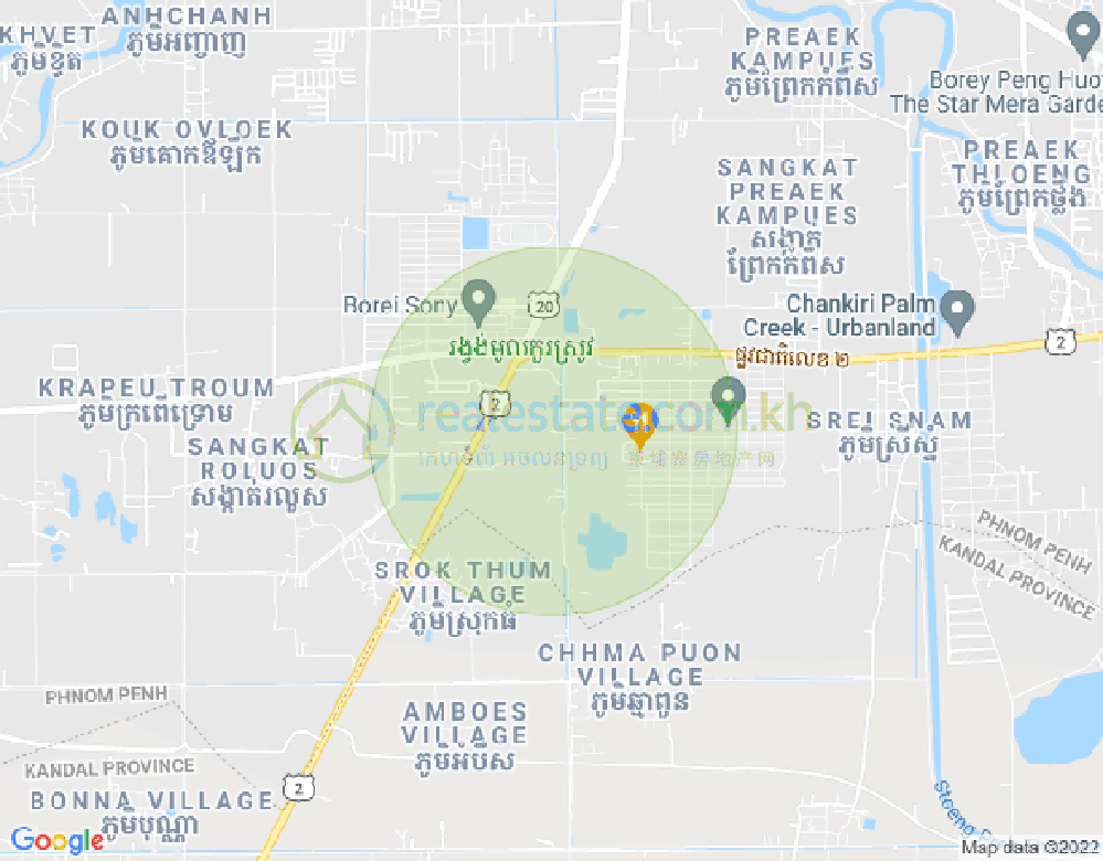 Borey HN | The Garden Villa地图