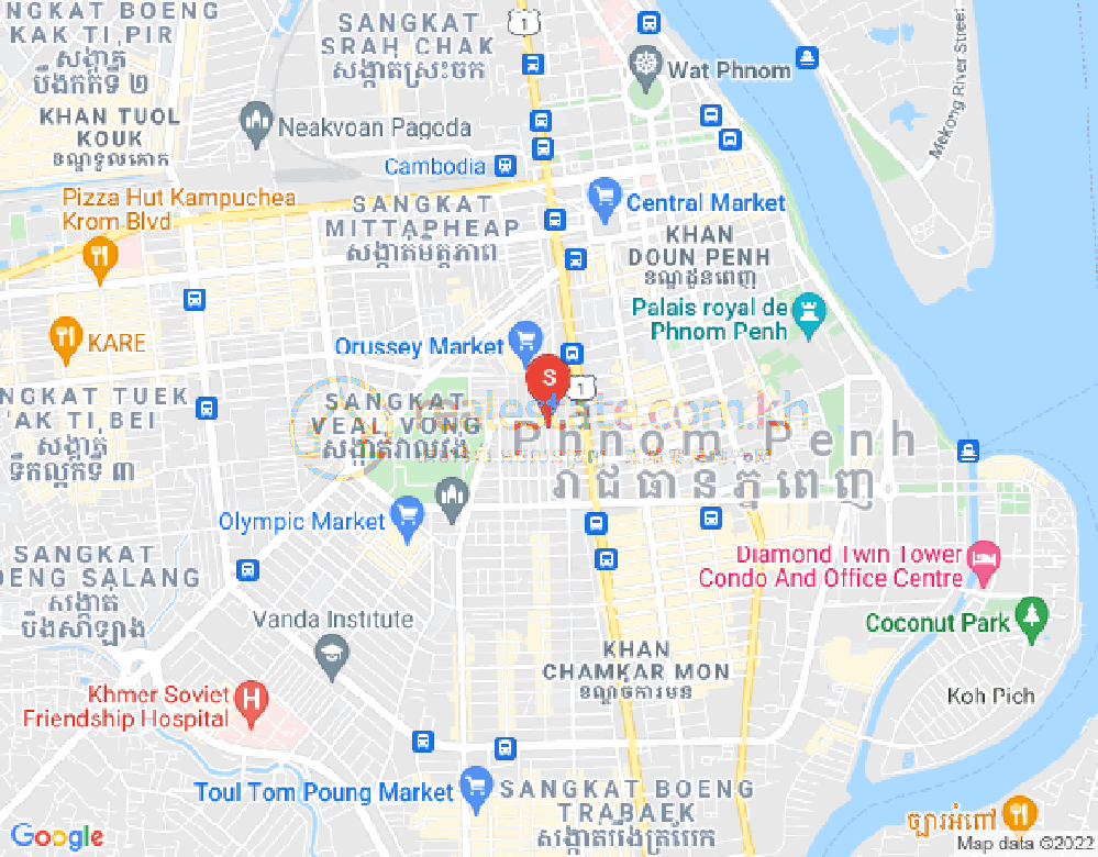 Map of Boeung Prolit, 7 Makara, Phnom Penh