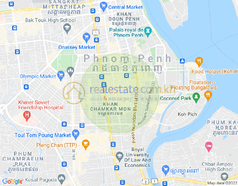 Карта БКК 1, Бынг Кенг Канг, Пномпень
