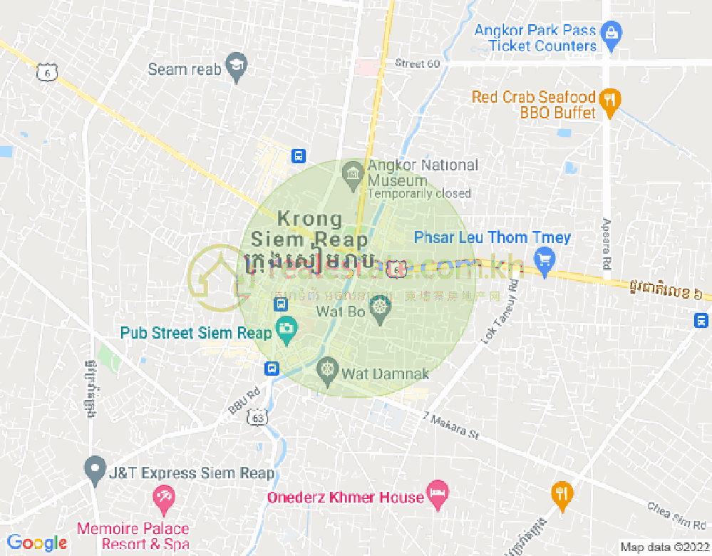 ផែនទី ស្វាយដង្គំ, សៀមរាប