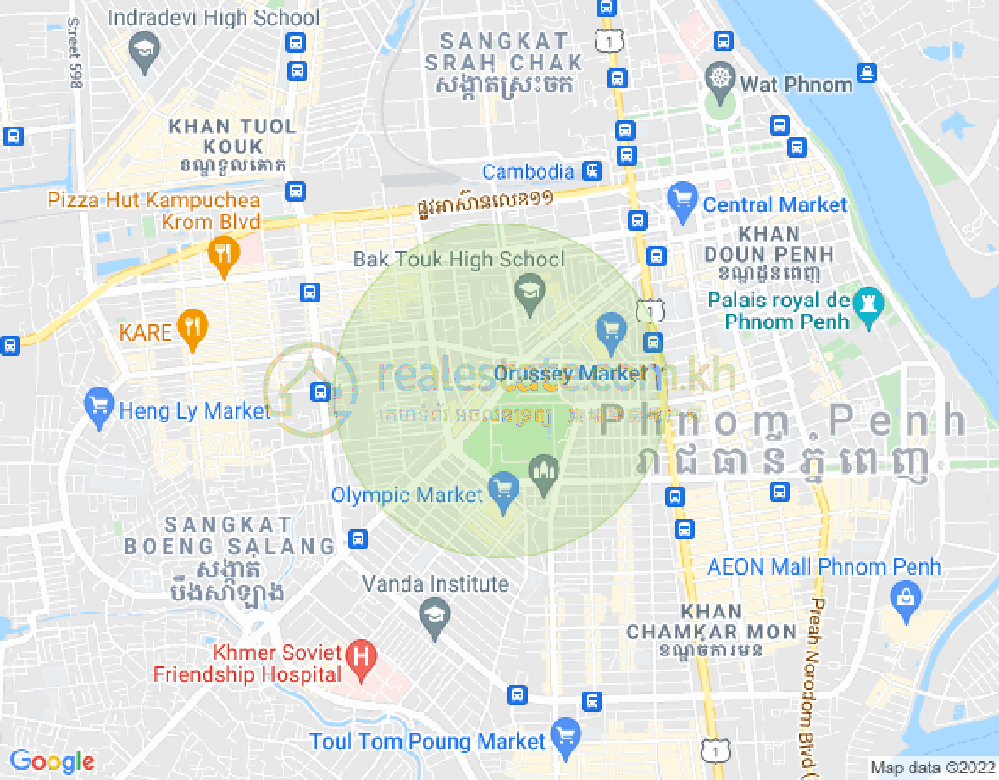 แผนที่ เวียลวง, เจ็ดมกรา, พนมเปญ
