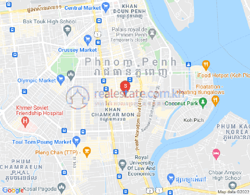 แผนที่ BKK 1, บึงเกงกอง, พนมเปญ