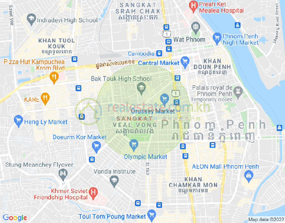 แผนที่ เวียลวง, เจ็ดมกรา, พนมเปญ