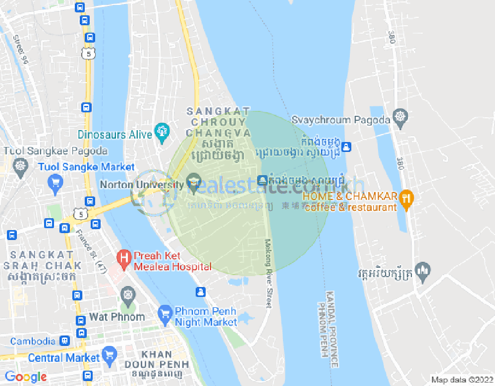 แผนที่ จเรยจังวา, พนมเปญ