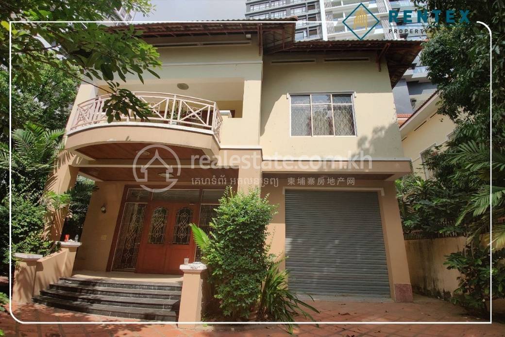 Villa For Rent in Tonle Bassac, Chamkarmon, Phnom Penh