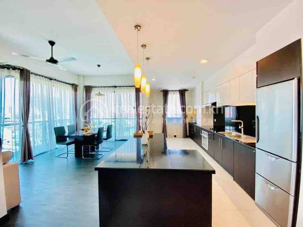Tonle Bassac Apartment For Rent in Tonle Bassac