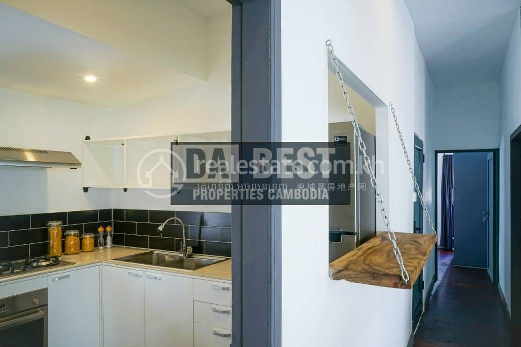 Apartment For Rent in Tonle Bassac, Chamkarmon, Phnom Penh