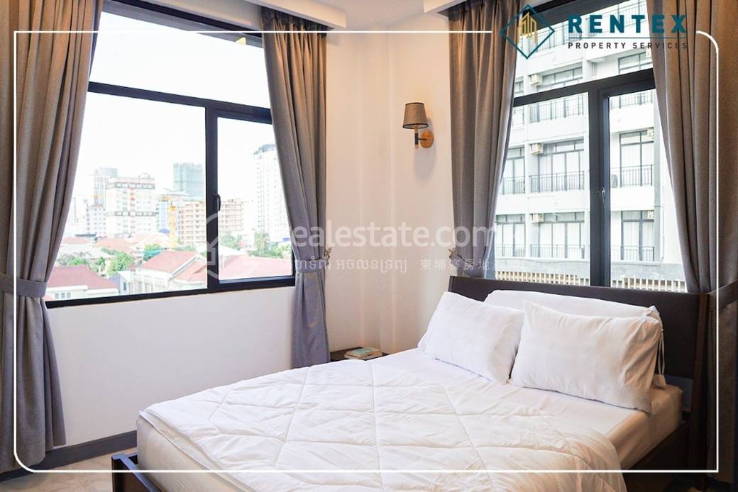 Apartmán se službami K pronájmu in Boeng Keng Kang $600