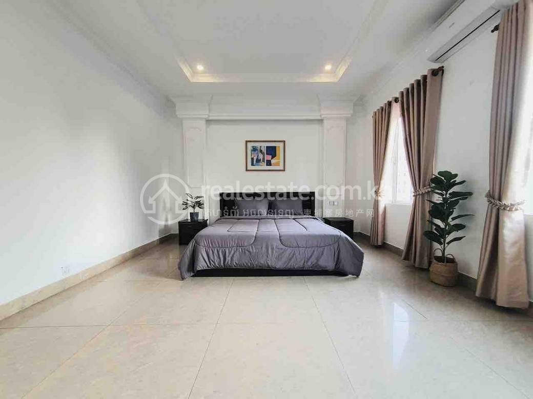 เซอร์วิสอพาร์ทเม้นท์ สำหรับเช่า ใน Boeng Keng Kang $700